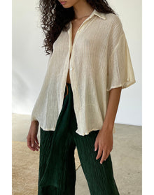 Maven Button Up | Cream