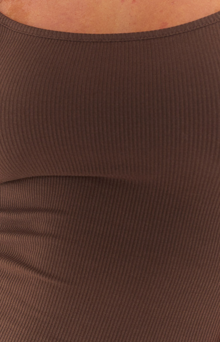 Melrose Maxi Dress | Brown