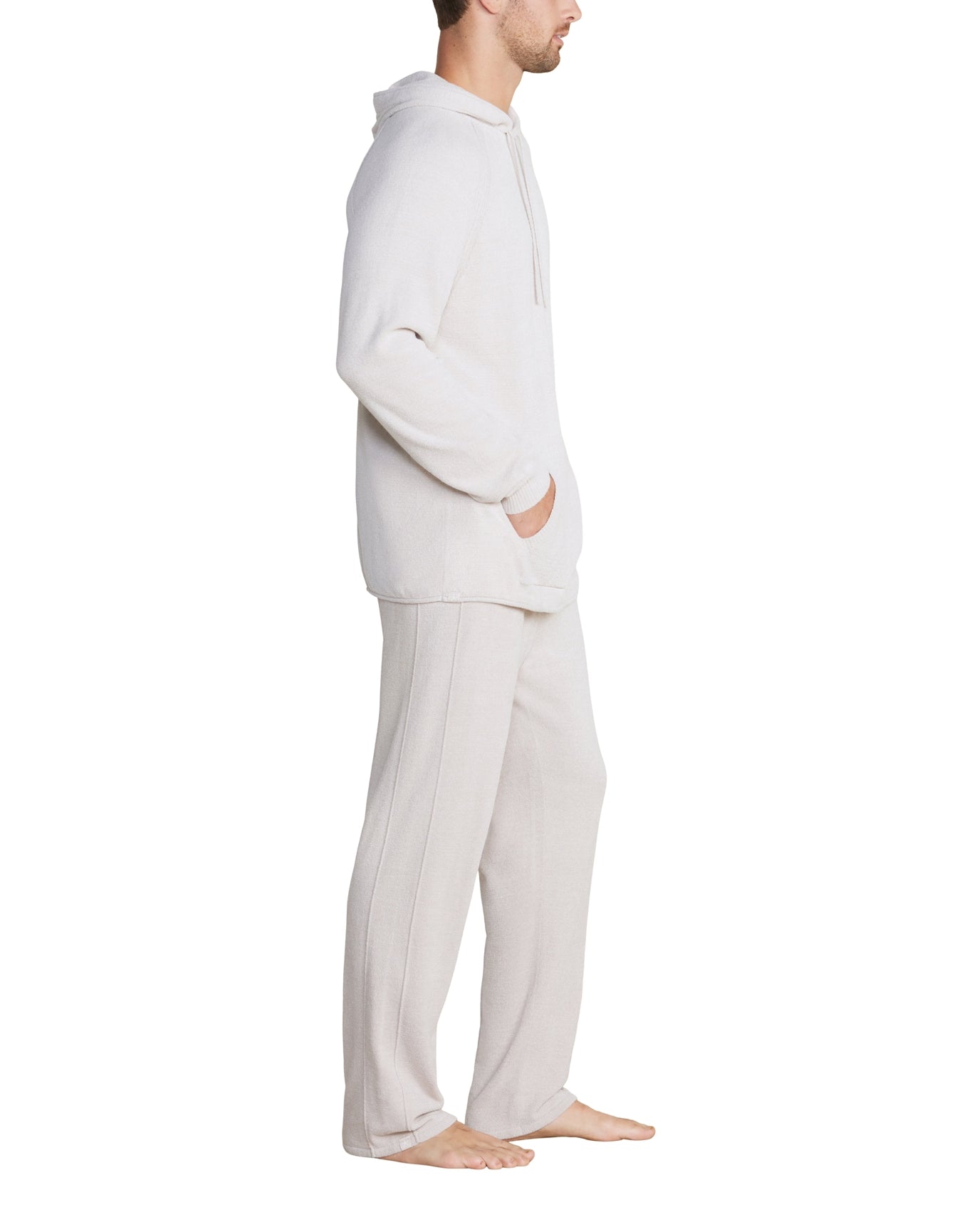 Men | Cozychic Ultra Lite Rolled Edge Hoodie | Silver