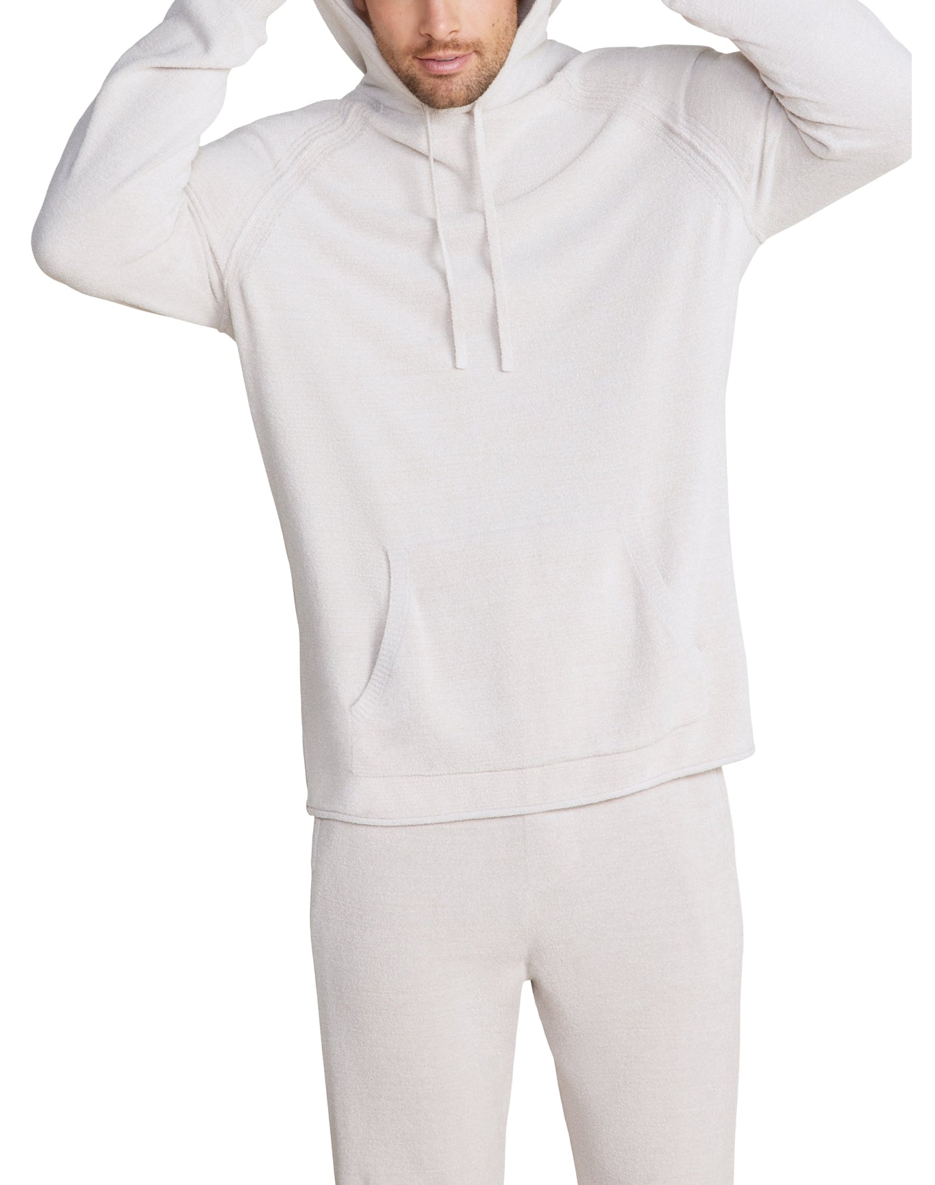 Men | Cozychic Ultra Lite Rolled Edge Hoodie | Silver