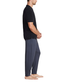 Men | Cozychic Ultra Lite Short Sleeve Polo | Black