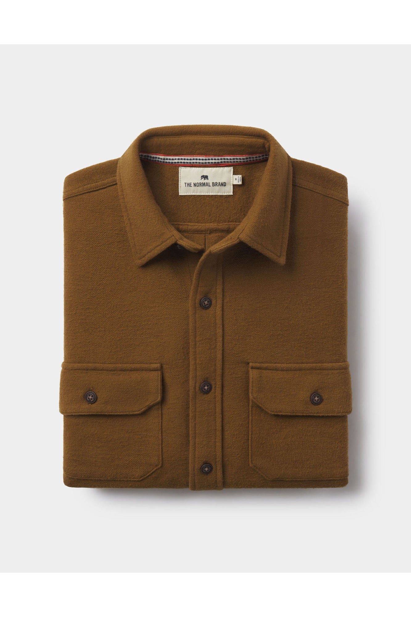 Men | Heavyweight Chamois Overshirt | Gold