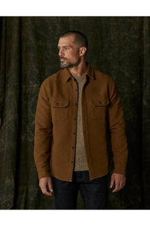 Men | Heavyweight Chamois Overshirt | Gold
