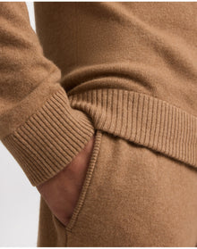 Men | Knit Jogger | Camel