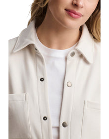 Men | MC French Terry Shacket | Parchment