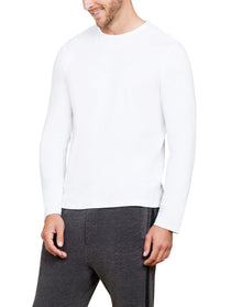 Men | MC Seamed Long Sleeve | White