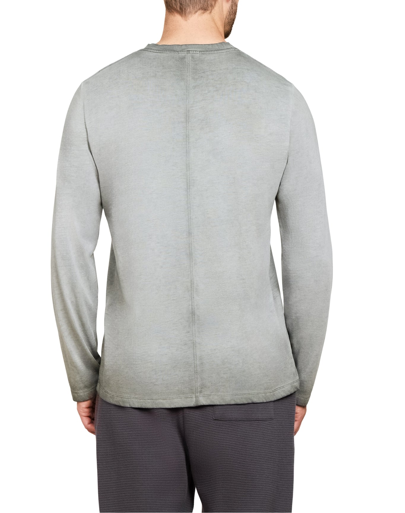 Men | MC s Triblend L/S Pocket Tee | Mineral Olive Branch