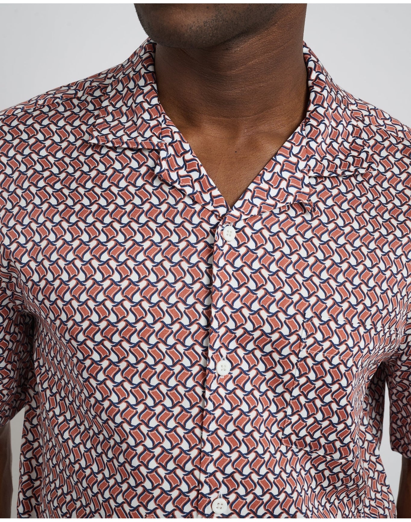 Men | Tencel Vacation Shirt | Picante