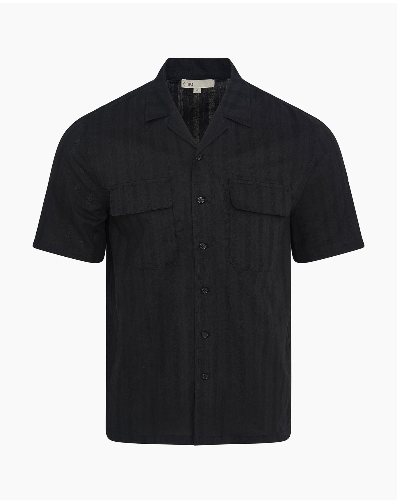 Men | Utility Camp Shirt | Black