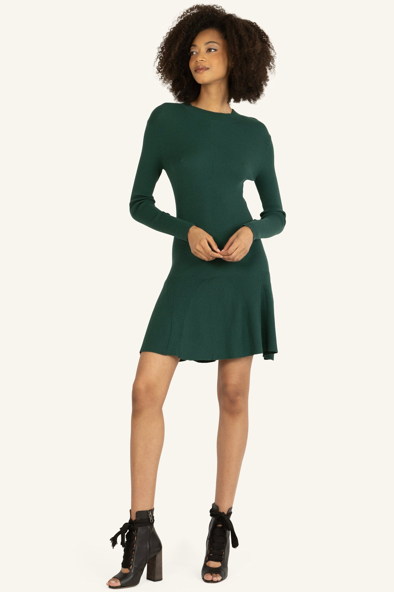 Merlin Dress | Fir Green