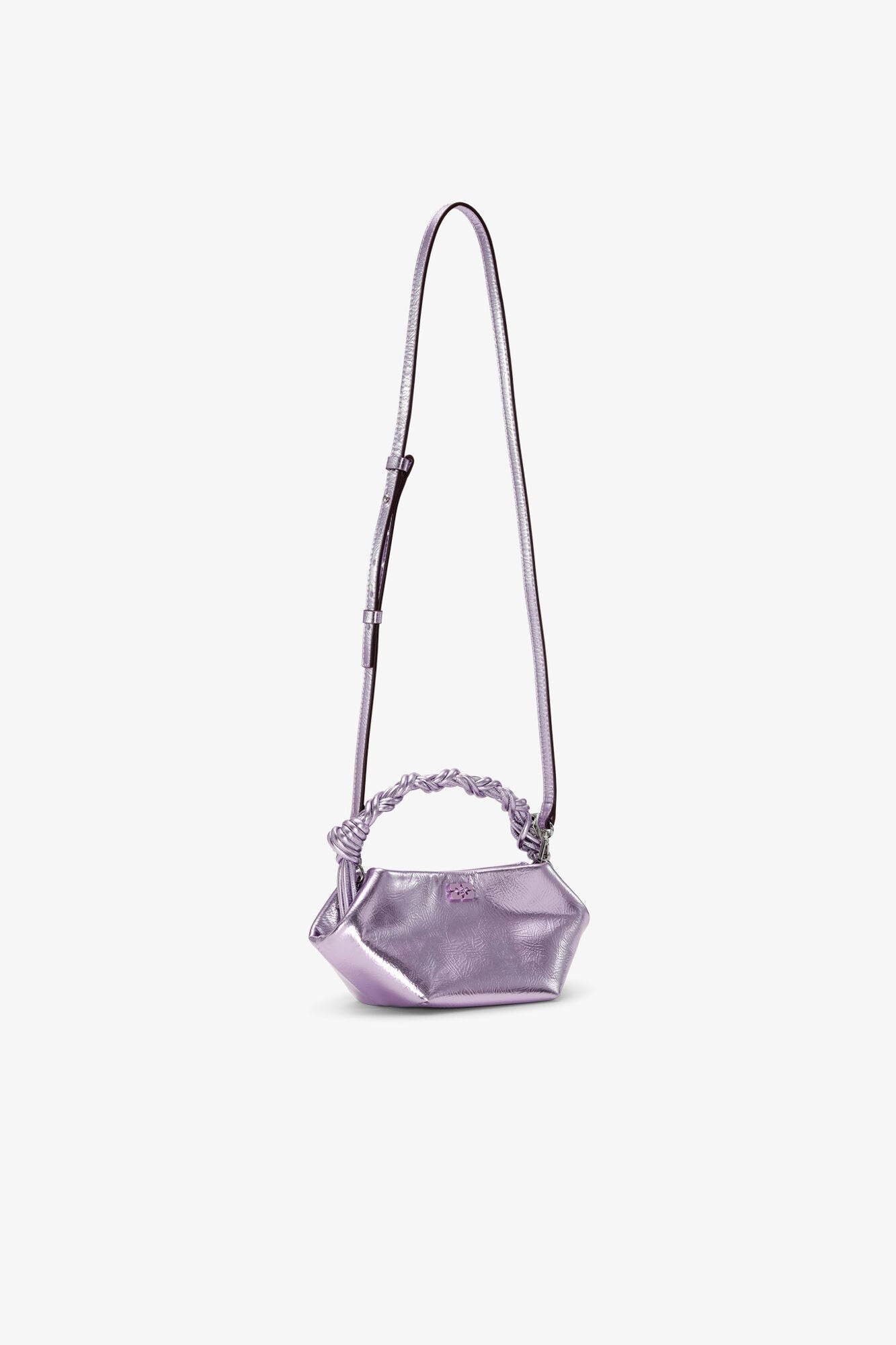Metallic Mini Bou Bag | Pink Lavender