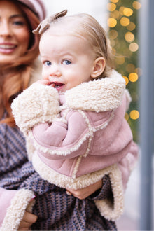 Girls | Mini Blush Coat | Pink