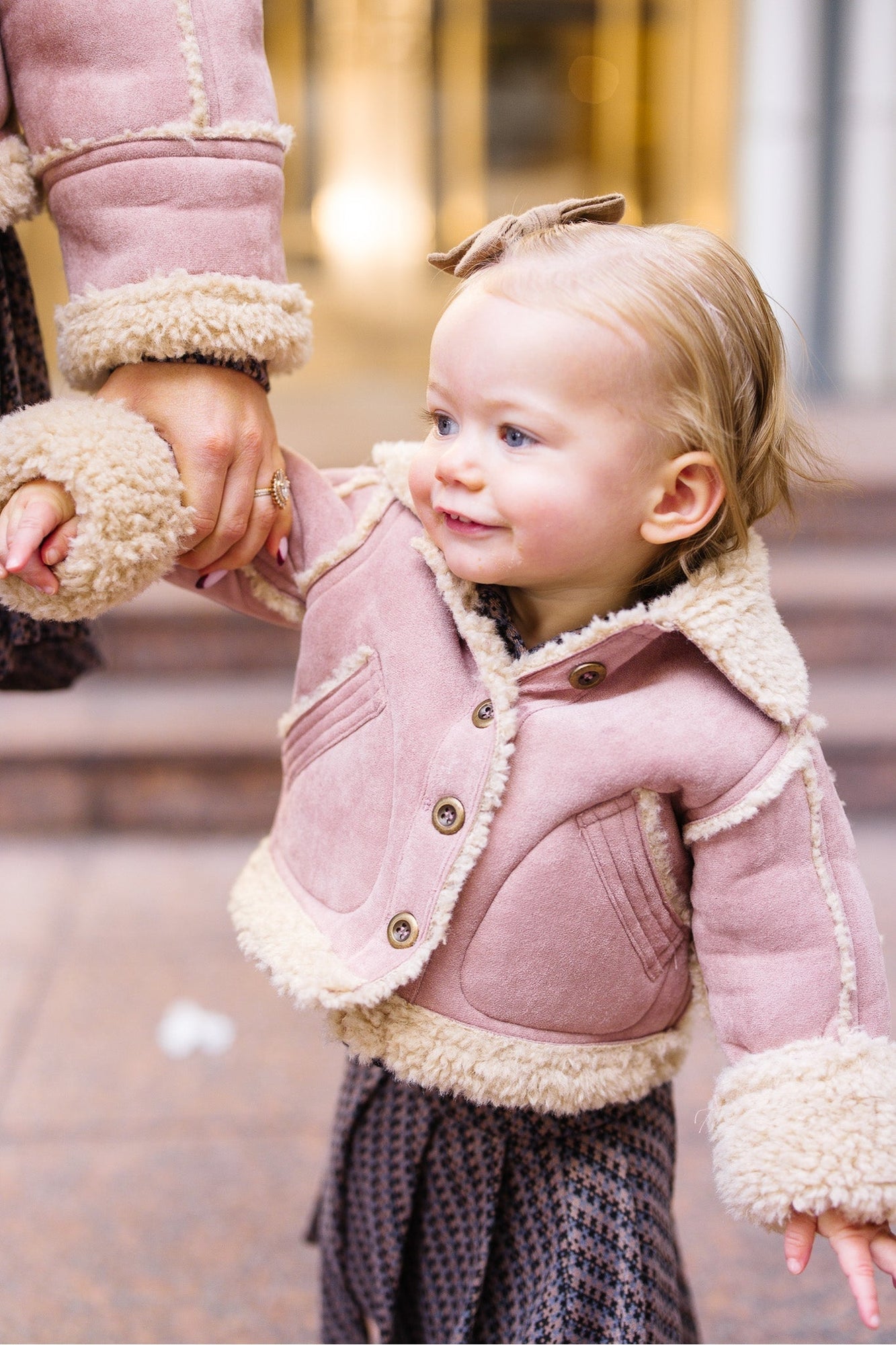 Girls | Mini Blush Coat | Pink