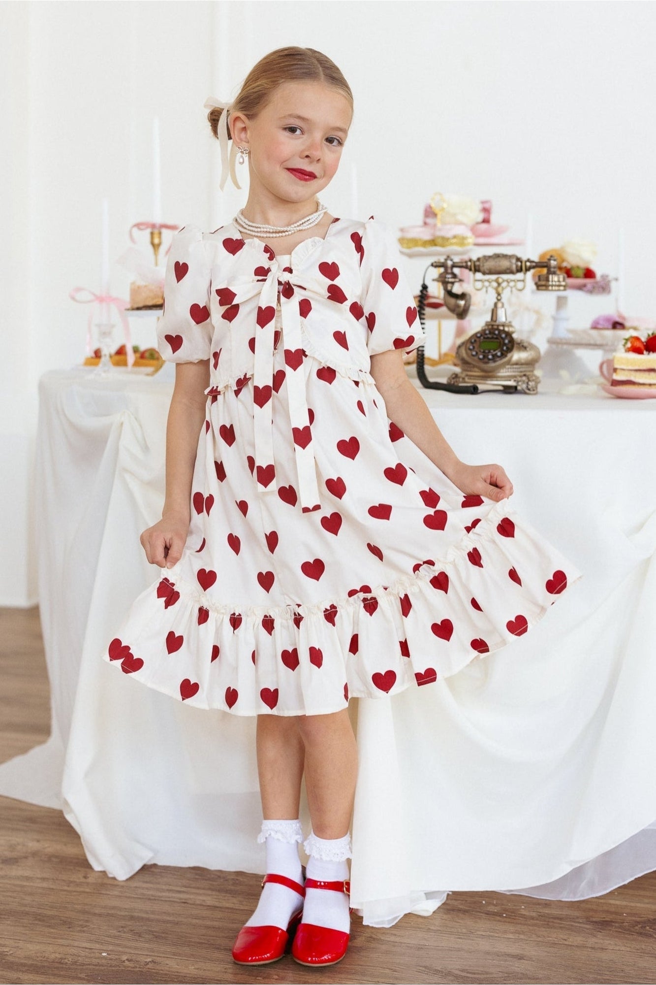 Girls | Mini Picnic Dress | Multi