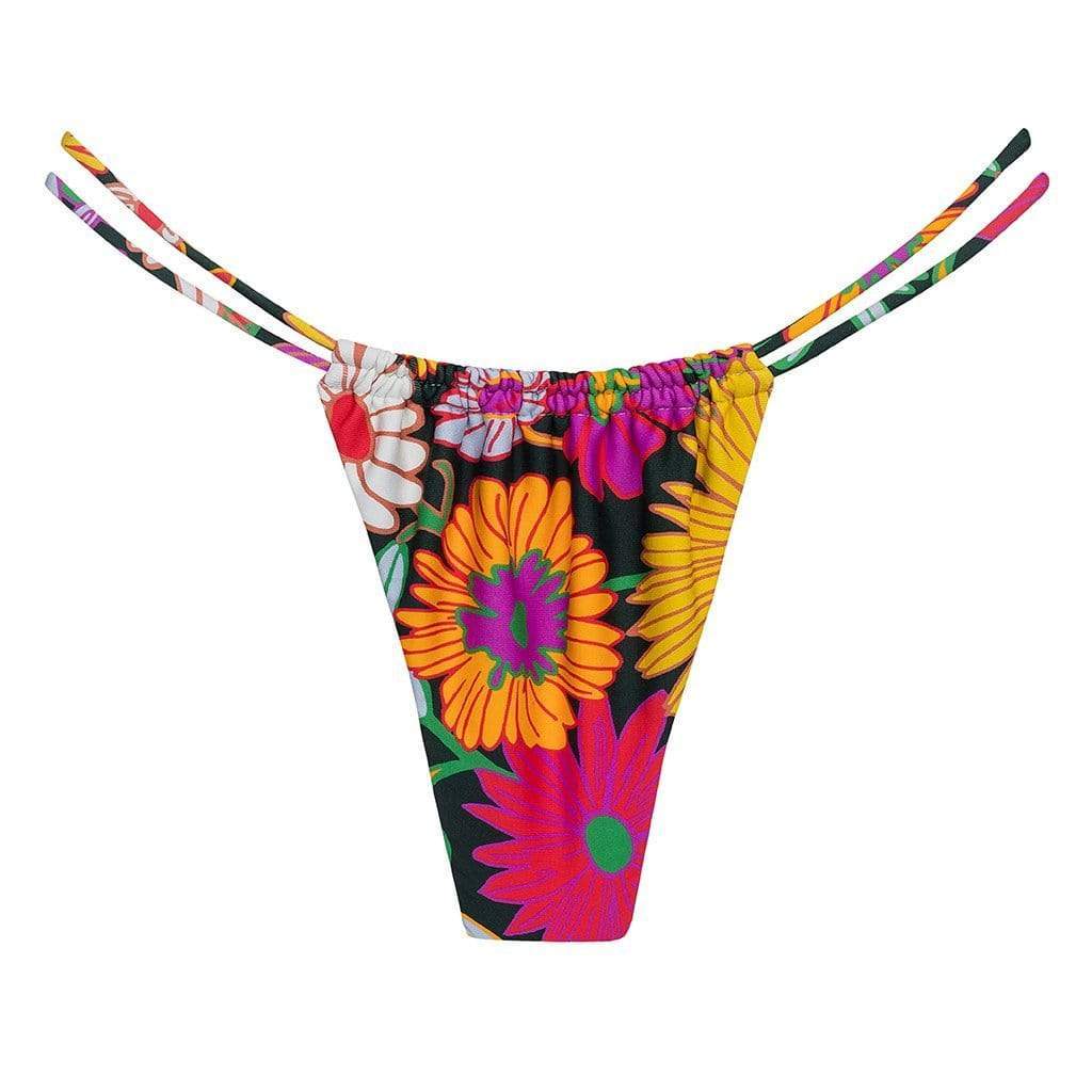 Brasil Bikini Bottom | Janeane Floral