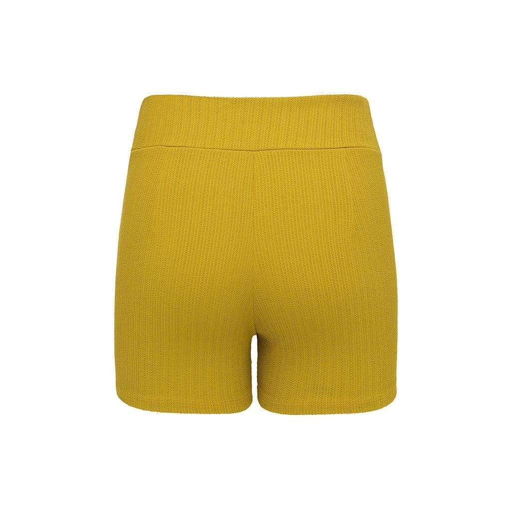 Classic Bike Short | Key Lime Micro Scrunch