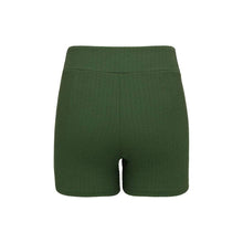 Classic Bike Short | Olive Micro Scrunch