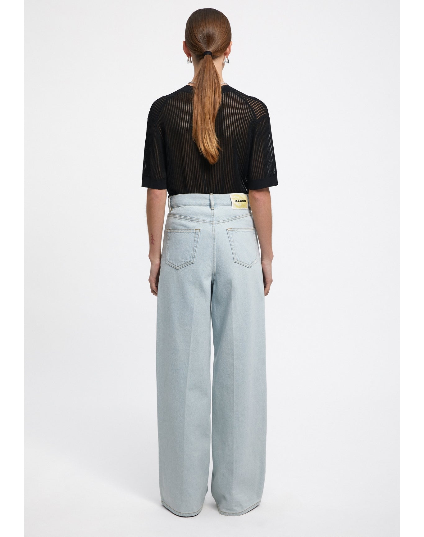 Montgomery | Relaxed Denim Pants | Light Blue