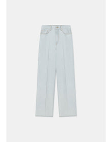 Montgomery | Relaxed Denim Pants | Light Blue