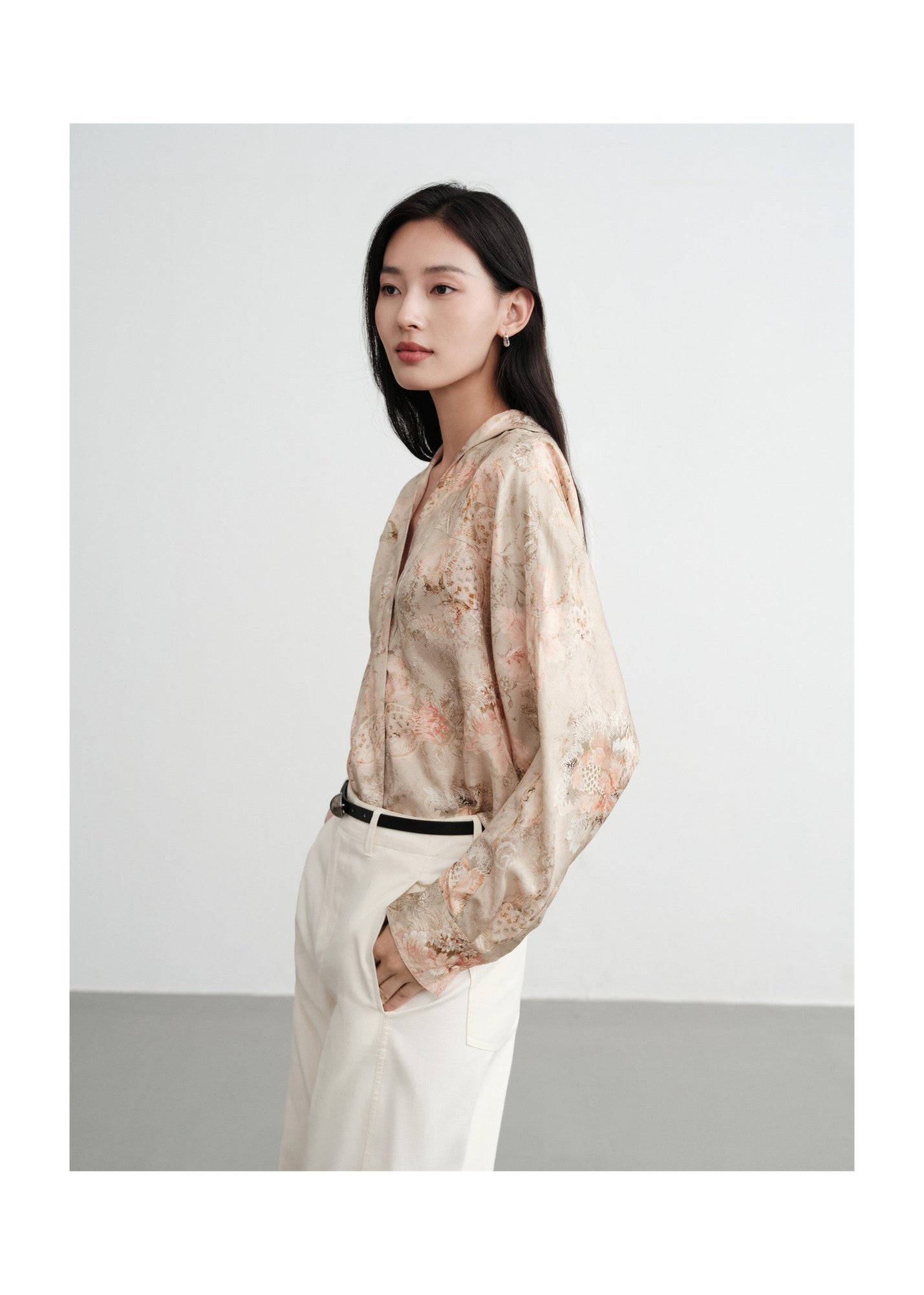 Mulberry Silk Jacket | Pink