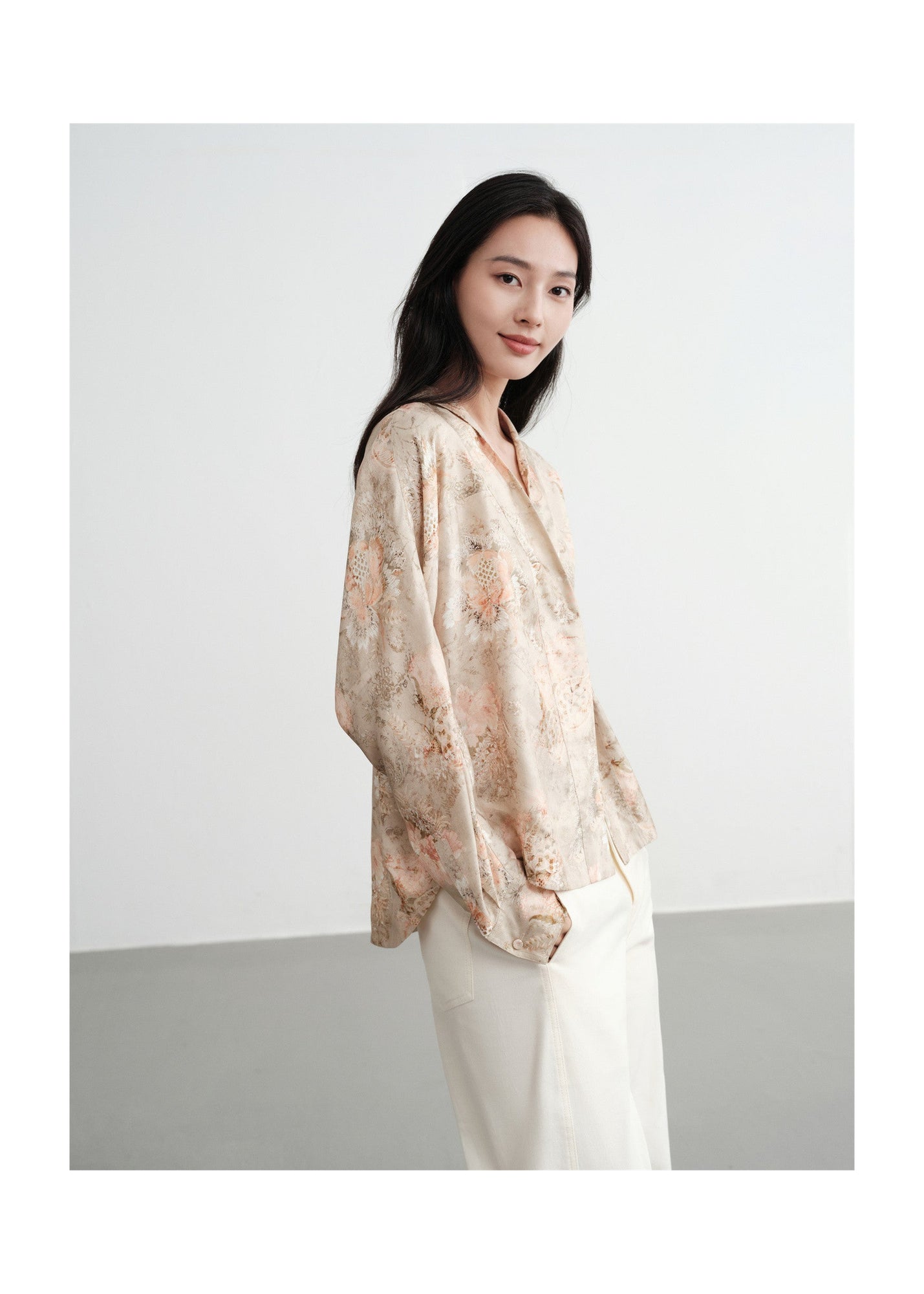 Mulberry Silk Jacket | Pink