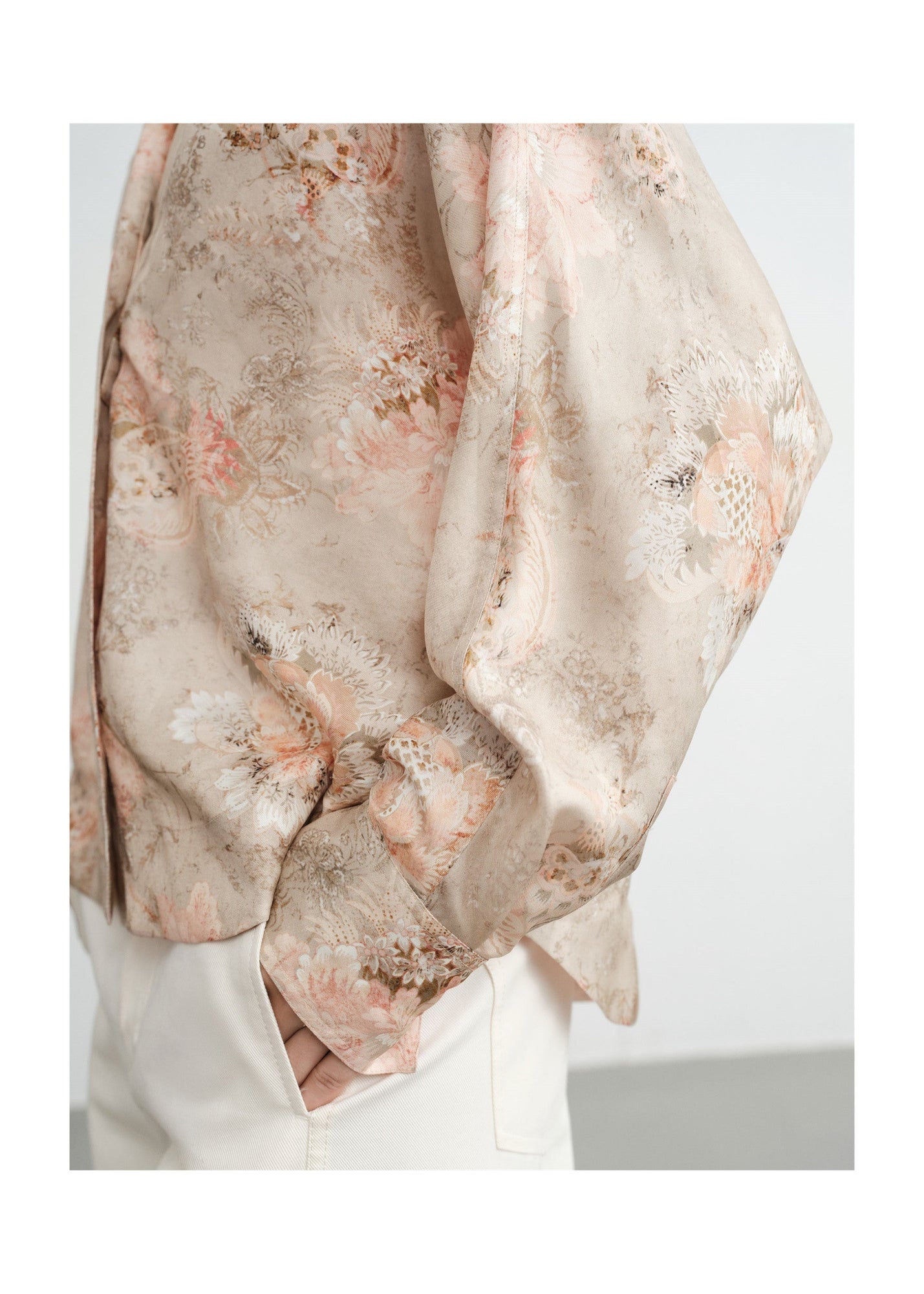 Mulberry Silk Jacket | Pink