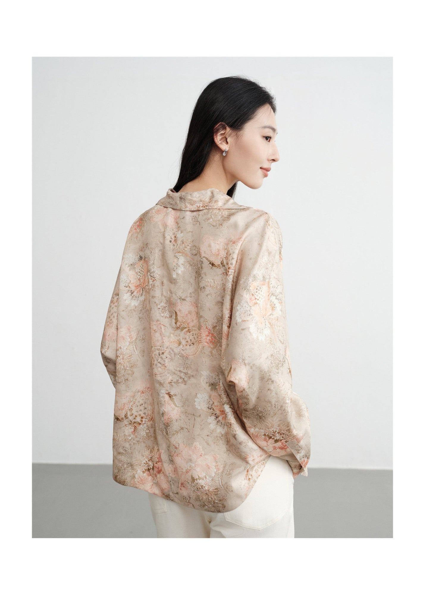 Mulberry Silk Jacket | Pink