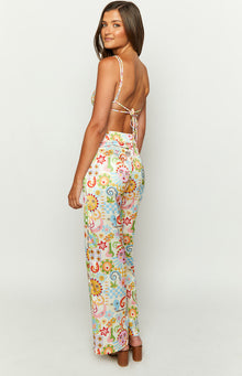 Mykonos Euro Pants | Summer Print