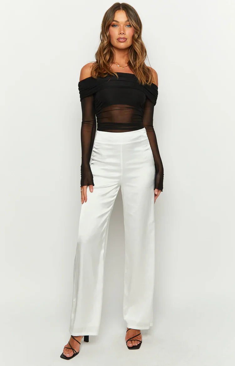 Mykonos Pants | White