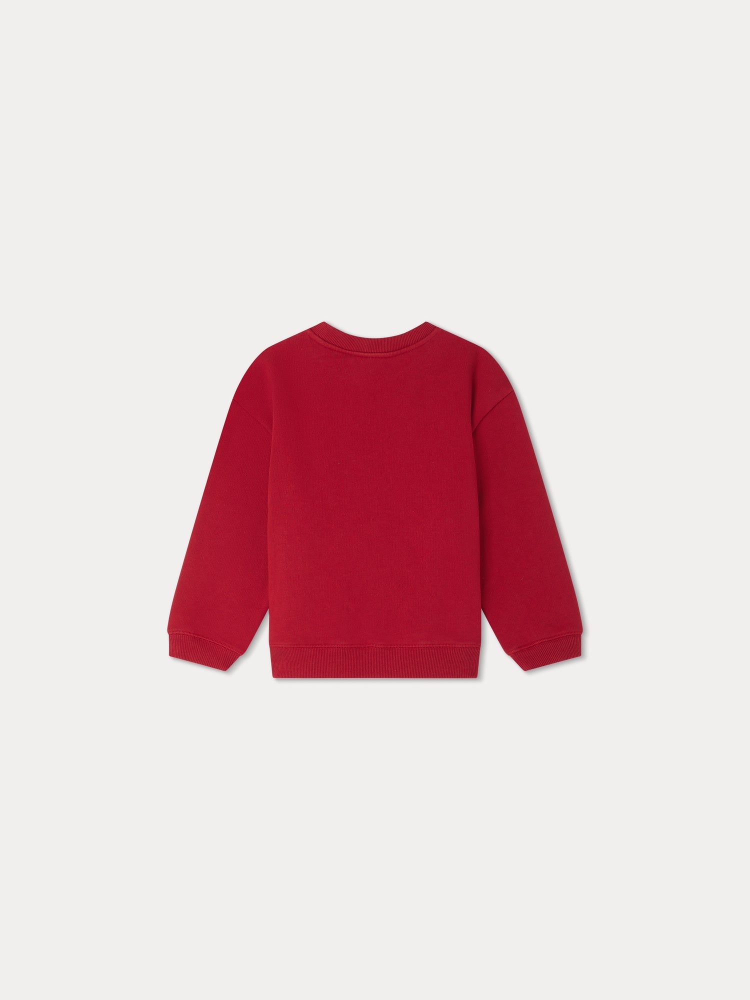 Unisex | Tonino Sweatshirt With Snake Embroidery | Red