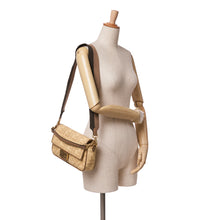 Fendi | Pre-Owned Zucca Embroidered Canvas Baguette Satchel | Yellow