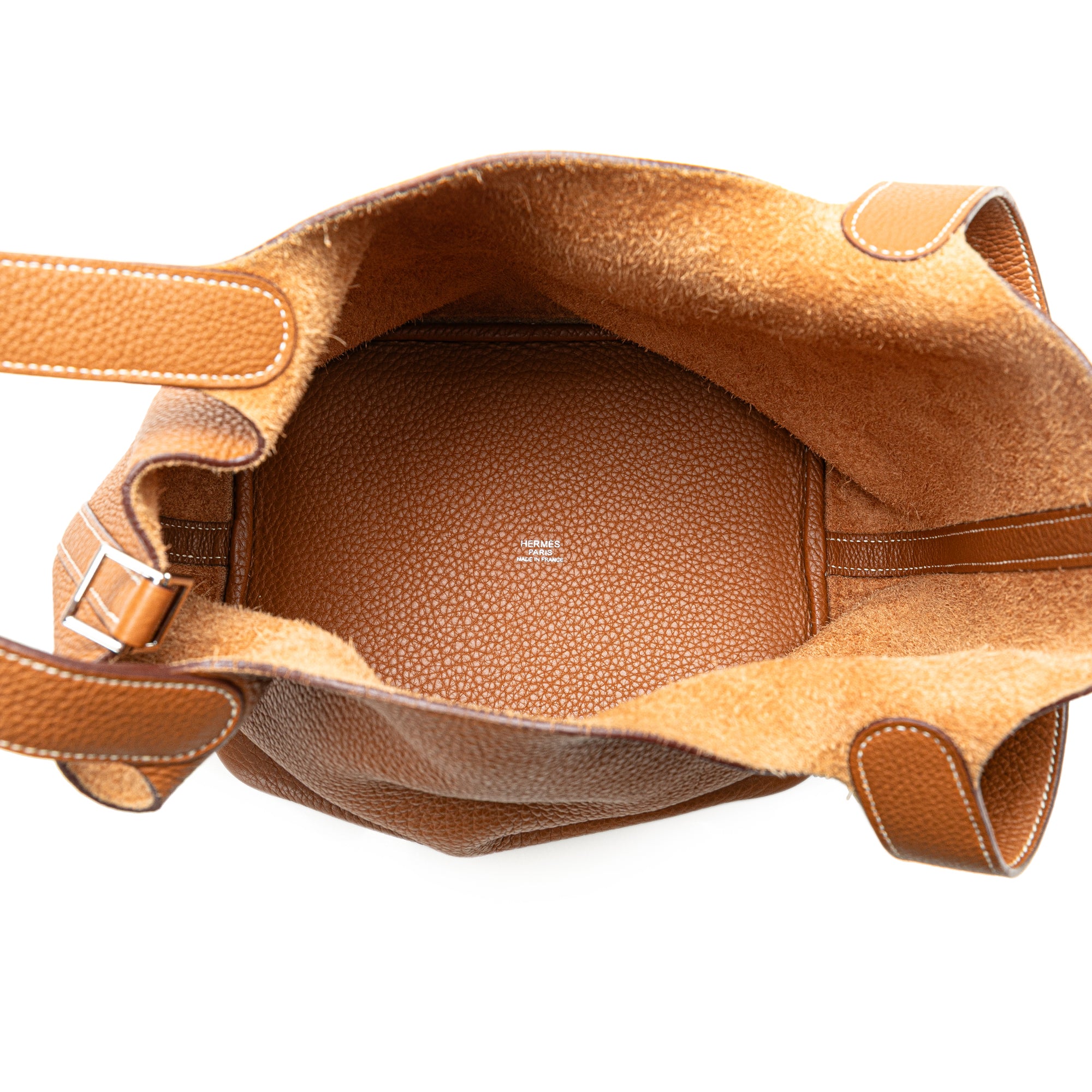 Hermes | Pre-Owned Clemence Picotin 22 | Brown/Camel
