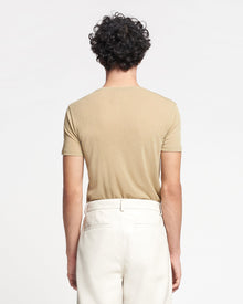 Jenno Mesh-Jersey T-Shirt | Pale Olive