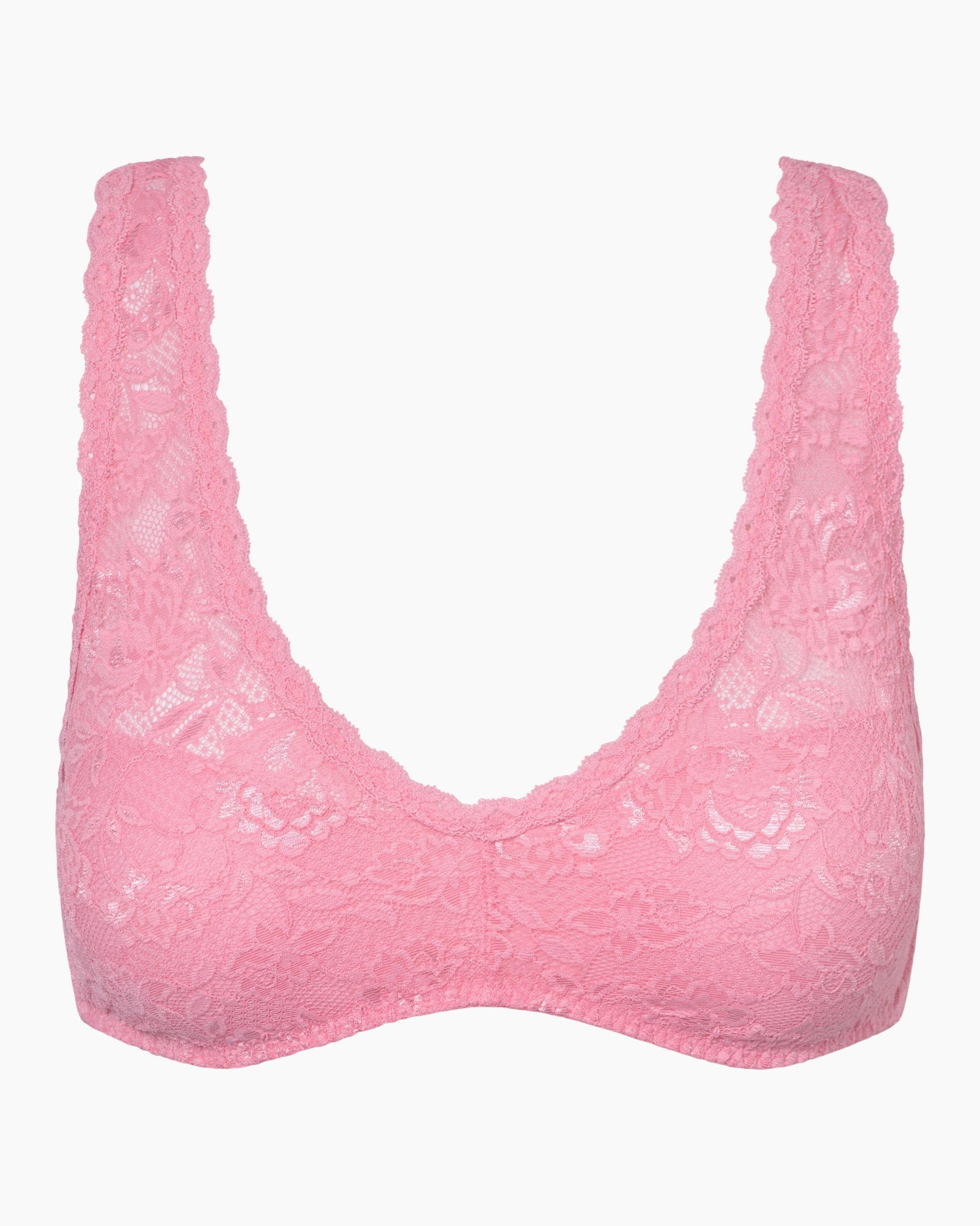 Pink Bralette - Never Say Never Racie Racerback Bralette