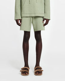 Walter Terry-Knit Shorts | Faded Sage