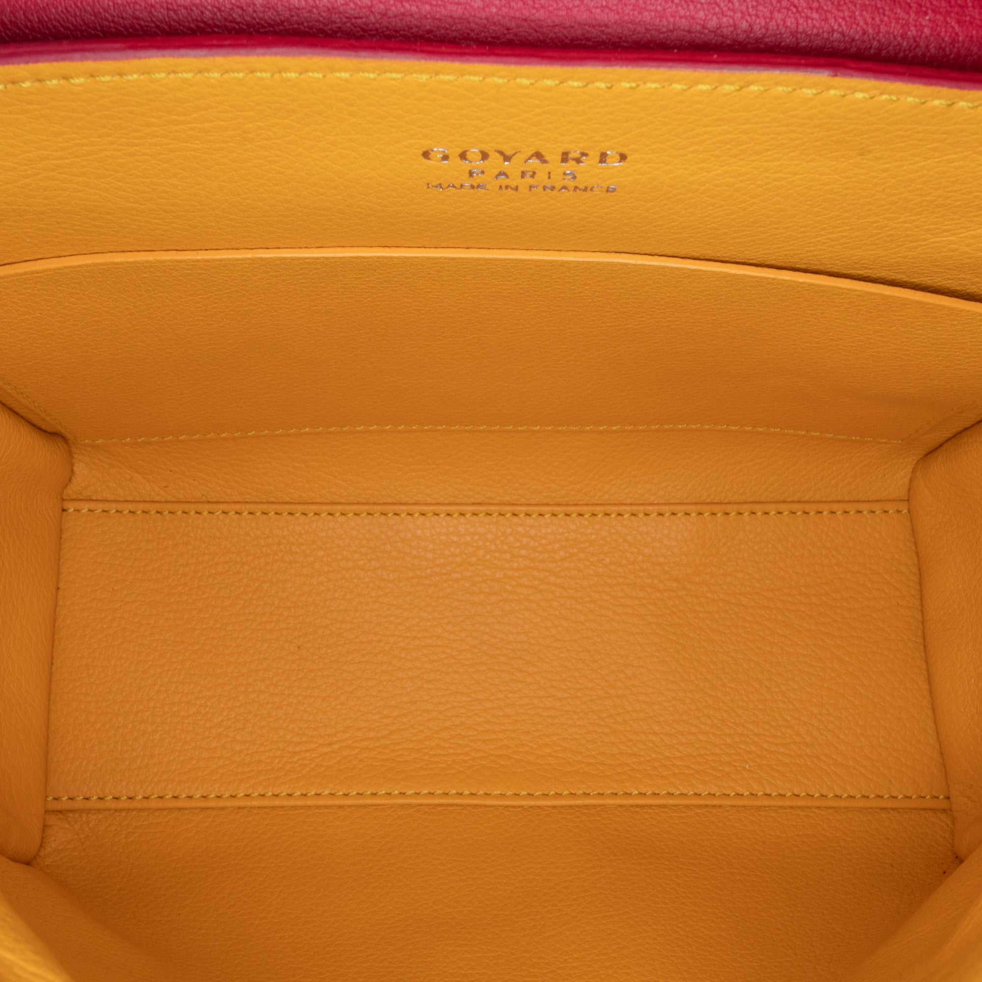 Goyard | Pre-Owned Mini Goyardine Saigon Souple | Red