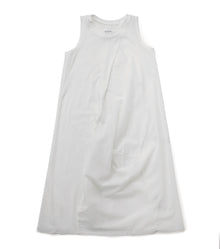 Kid | Feather Tank Top Dress | White