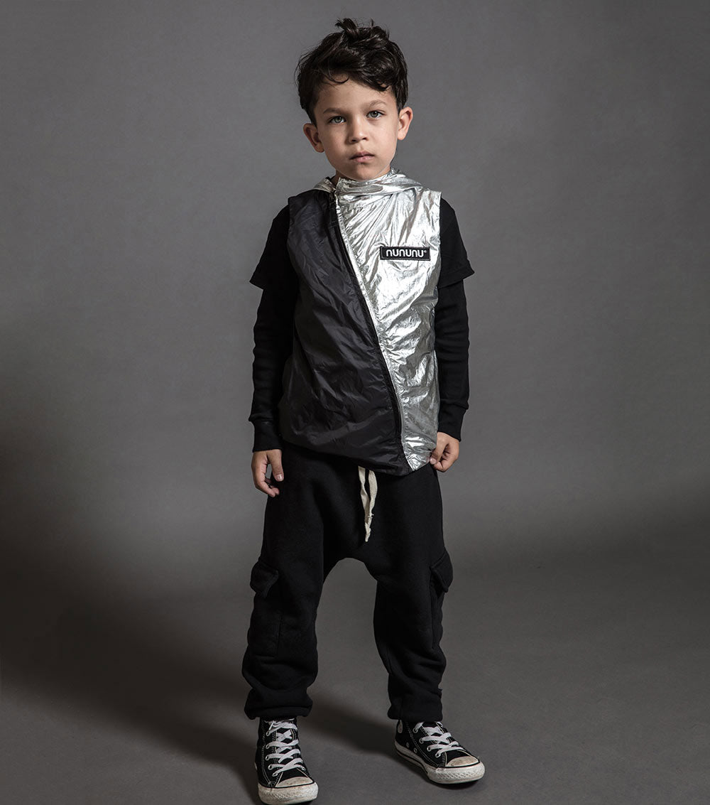 Kid | Side Pocket Sweatpants | Black