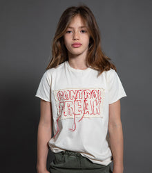 Kid | Embroidered T-Shirt | Natural