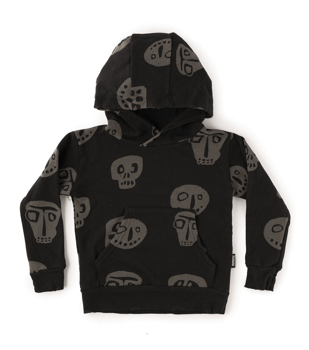 Kid | Rowdy Masks Warm Hoodie | Black