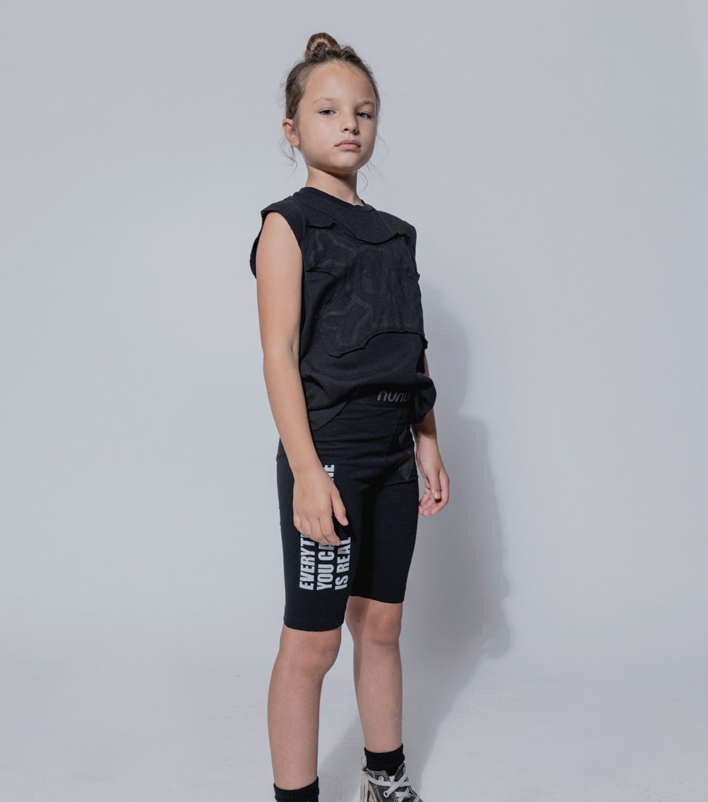Kid | Skull Sleeveless Shirt | Black