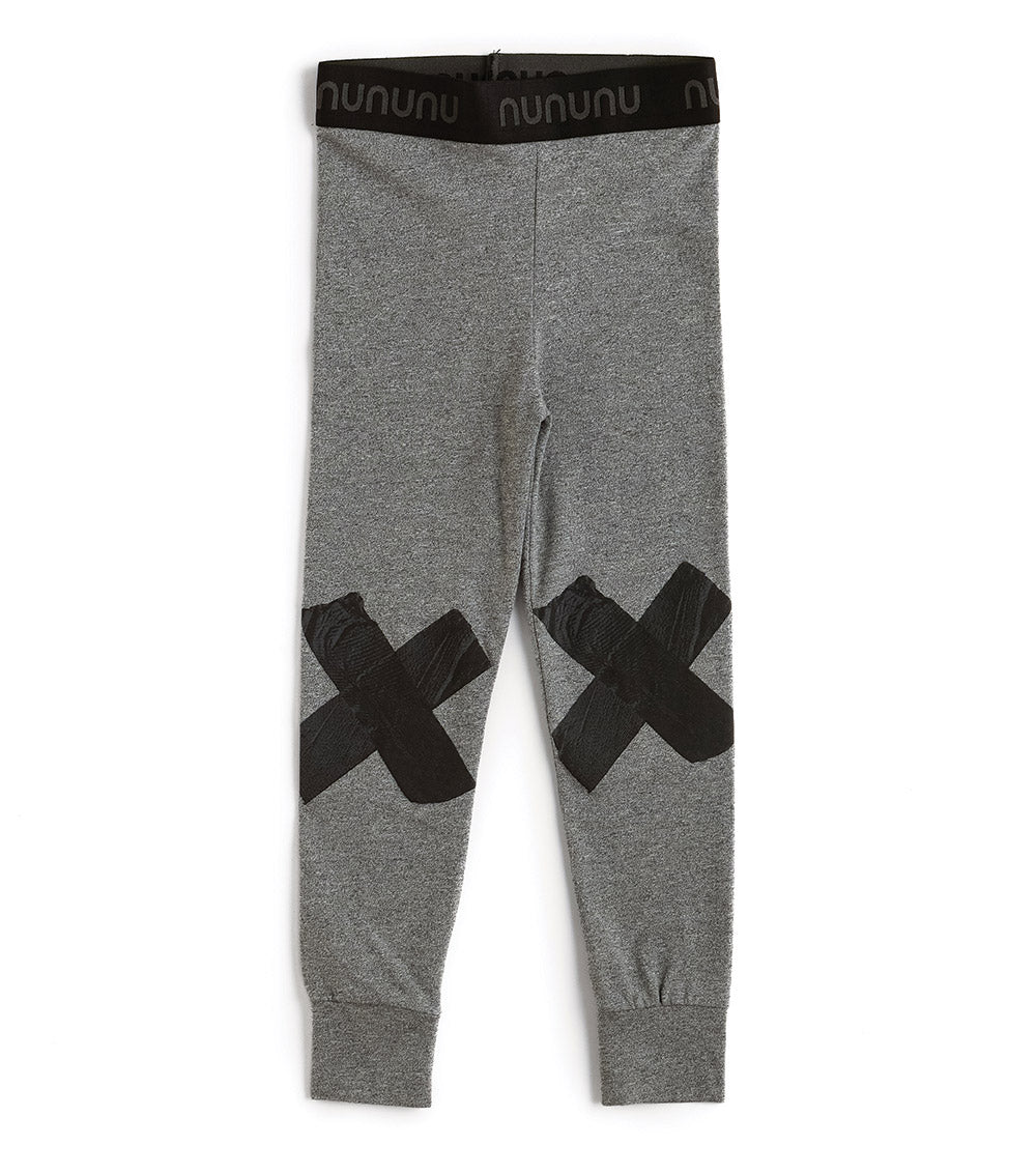 Kid | Double X Leggings | Dusty Heather Grey