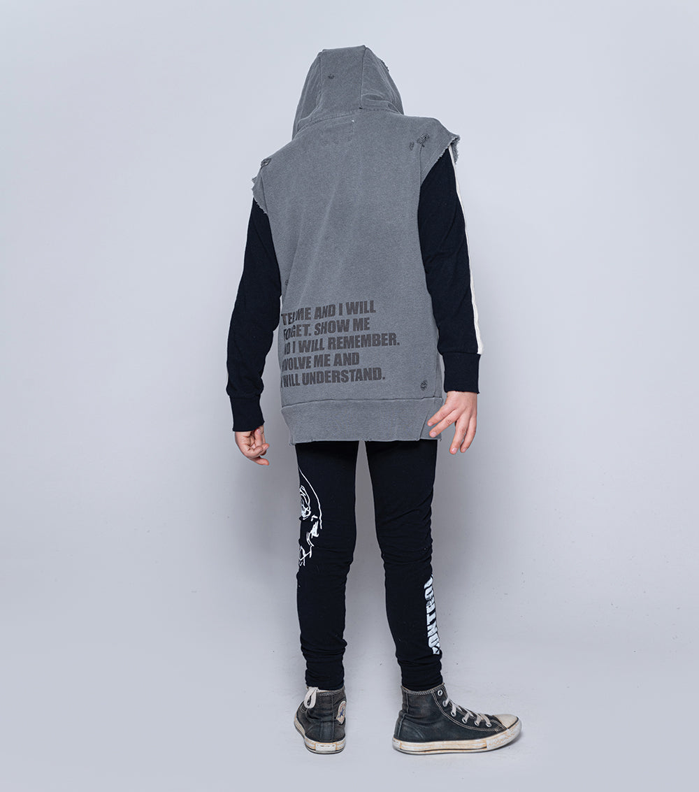 Kid | Growth Vest | Vintage Grey
