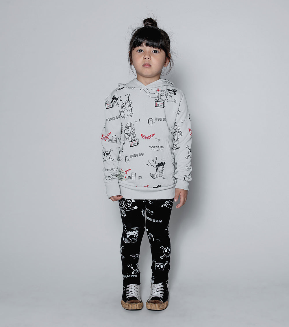 Kid | En Route Hoodie | Ice Grey