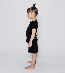 Kid | Star Patch Loungewear | Black
