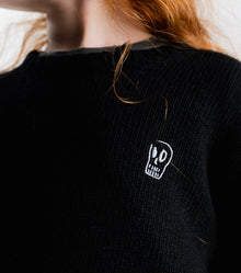Kid | Frayed Knit | Black