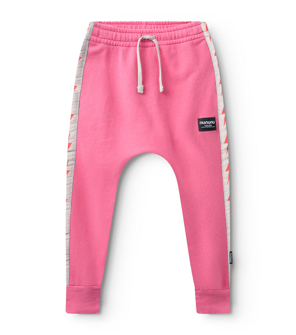 Girl | Mini Bolts Baggy Pants | Hot Pink