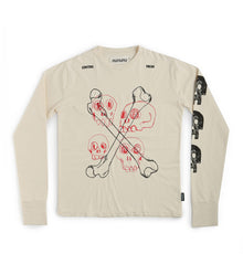 Men | Multi Skull Shirt | Natural