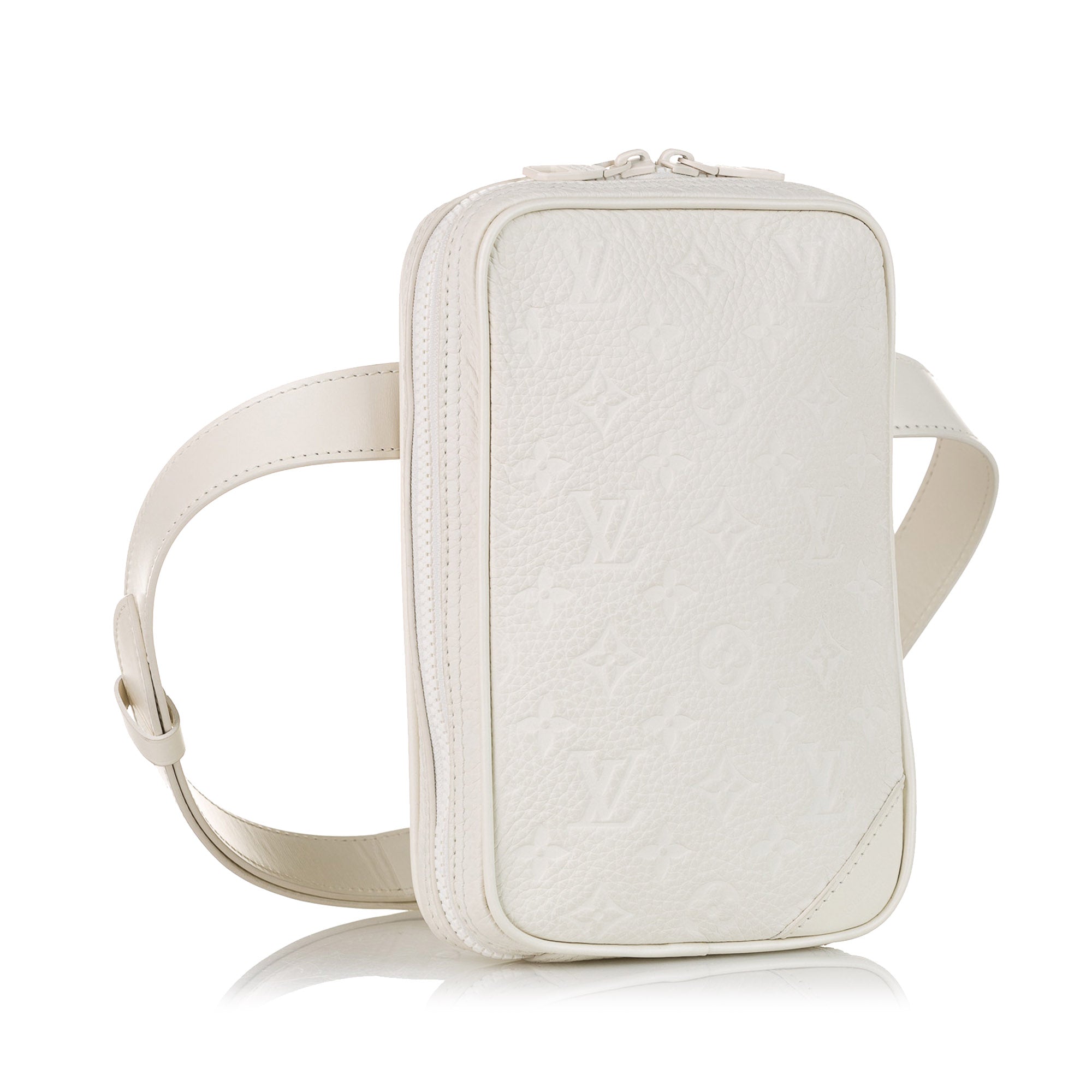 Louis Vuitton | Pre-Owned Monogram Taurillon Utility Side - I | White