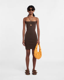 Deanne Double-Strap Dress | Bitter Chocolate